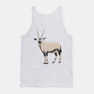 Oryx cartoon illustration Tank Top